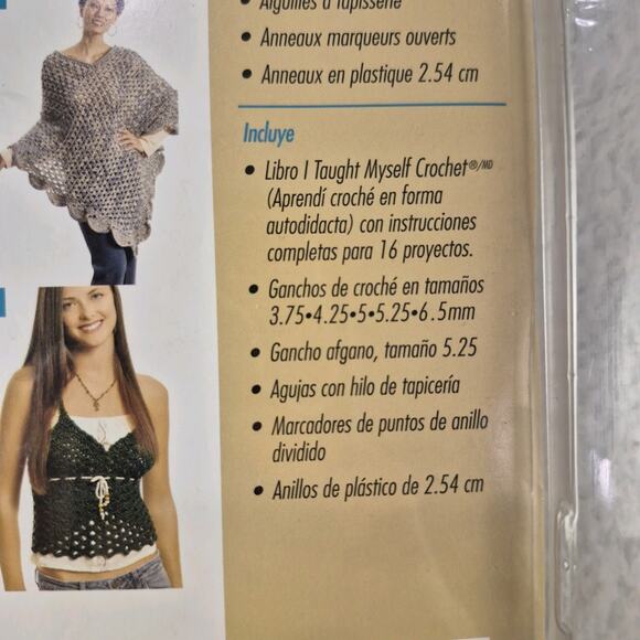 Boye Crochet Beginners Kit with DVD, Book, and Tools - NEW - Picture 9 of 12